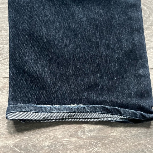 Paige Maternity Westbourne Blue Denim Flare Adjustable Waist Jeans Size 29 - Picture 9 of 10